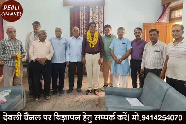 दिनेश शर्मा खांडल समाज के पुनः निर्विरोध अध्यक्ष चुने गए 
