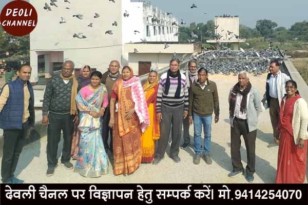 ओसवाल समाज ने जीवो व पक्षियों के लिए आहार की व्यवस्था की 