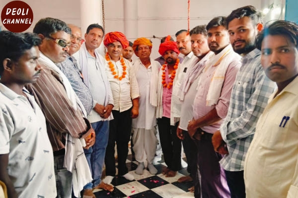महावीर माली समाज के जिलाध्यक्ष मनोनीत, समाजहित में लिए कई निर्णय
