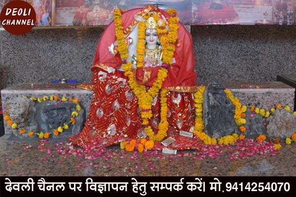 नवनिर्मित मंदिर में हुई शीतला माता की प्राण प्रतिष्ठा