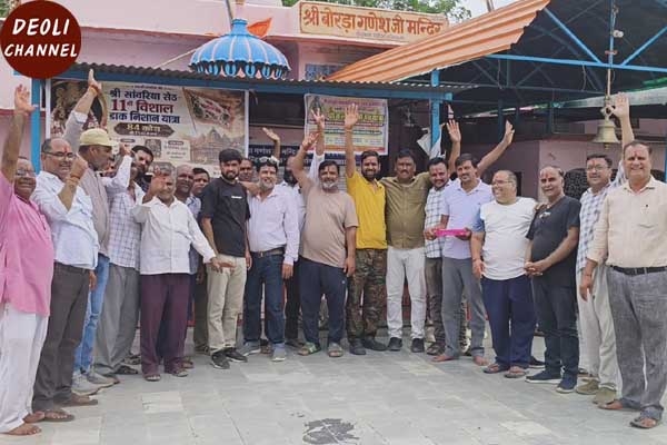 श्री सांवरिया सेठ डाक निशान यात्रा के लिए गणेशजी को दिया आमंत्रण