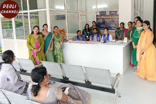 इनर व्हील क्लब द्वारा लगाए गए निःशुल्क मेडिकल कैंप का आमजन ने उठाया लाभ