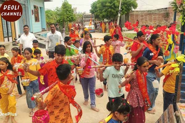 बच्चों व मातृशक्ति ने निकाली कावड़ यात्रा, ताडकेश्वर महादेव का किया जलाभिषेक