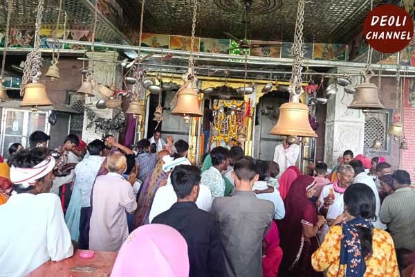 श्रावण अष्टमी को हिंगलाज माताजी के भरा मेला, श्रद्धालुओं ने अर्पित की ध्वजा