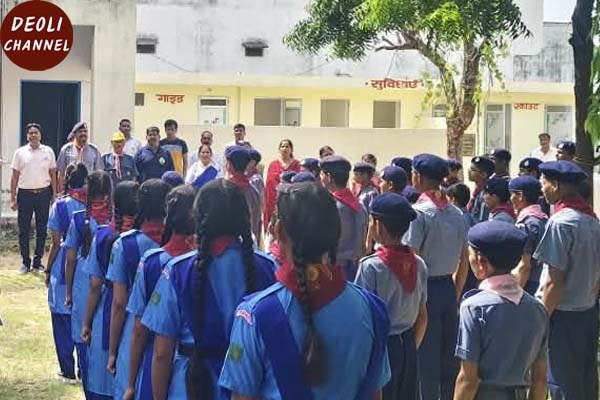 स्काउट गाइड राज्य पुरुस्कार प्रशिक्षण शिविर का शुभारंभ