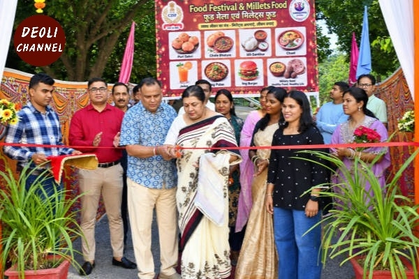 सीआईएसएफ 9वीं आरक्षित वाहिनी मैं संरक्षिका फूड मेला का आयोजन